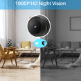 thumbnail image 5 of ZOUYUE 1 PCS Home Security Camera Wireless WIFI Mini Indoor Surveillance Camera with Night Vision 1080 HD Video Recording Wide Angle, 5 of 9