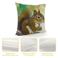 thumbnail image 5 of Decorative Throw Pillow Covers Cute Animal Squirrel Print Pillowcases Cushion Covers Home Bed Living Room Decor, 5 of 5