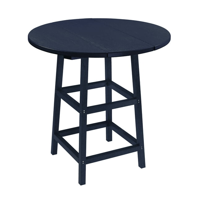 Capterra Casual 32" Round Table Top with 40" Legs - Atlantic Navy