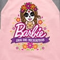 thumbnail image 3 of Barbie - Dia De Muertos- Toddler And Youth Girls Raglan Graphic T-Shirt, 3 of 4