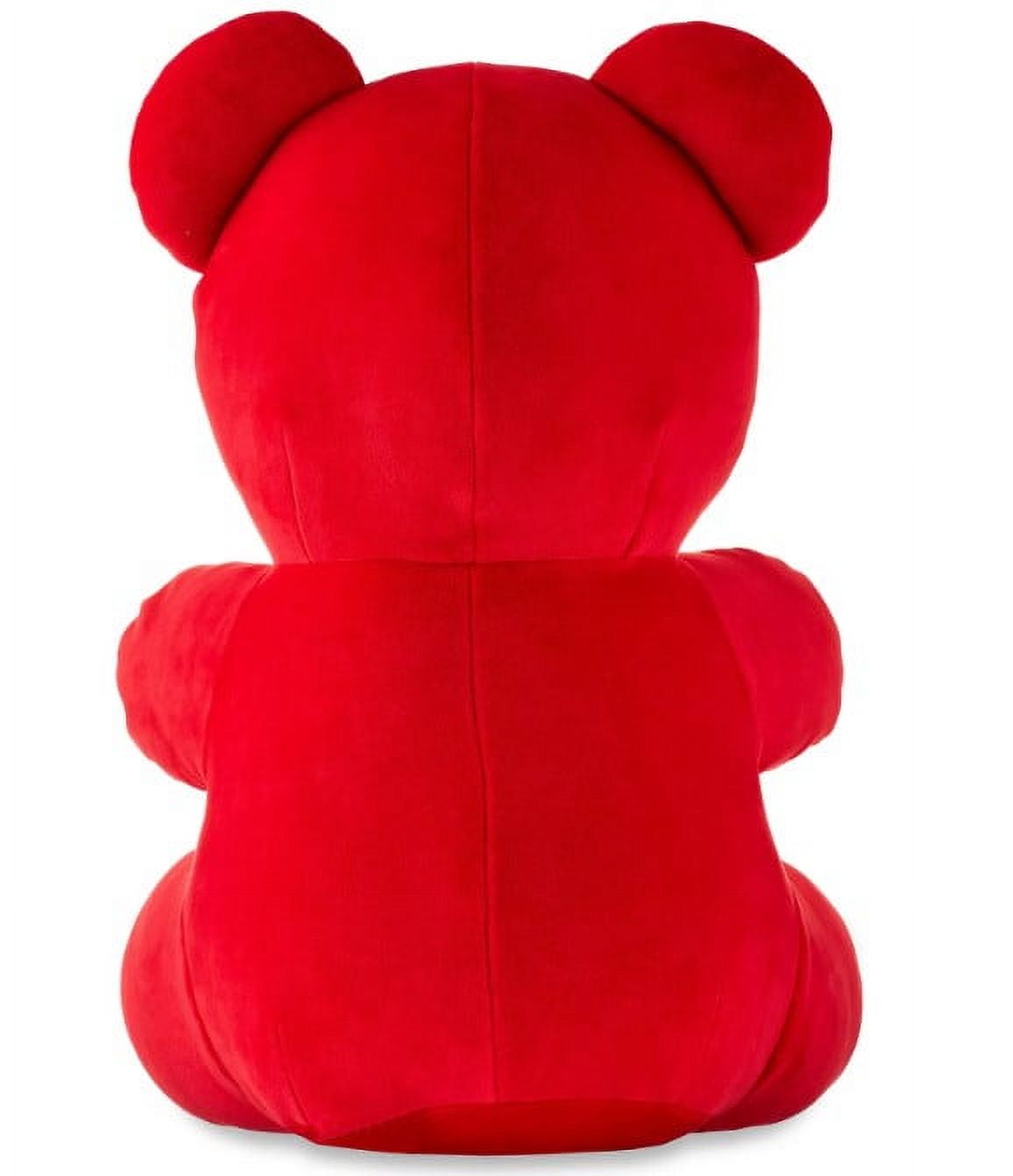 Gummy Bear Soft Stuffed Animals and Plush Toys, Poly fil Fiber Fill Red