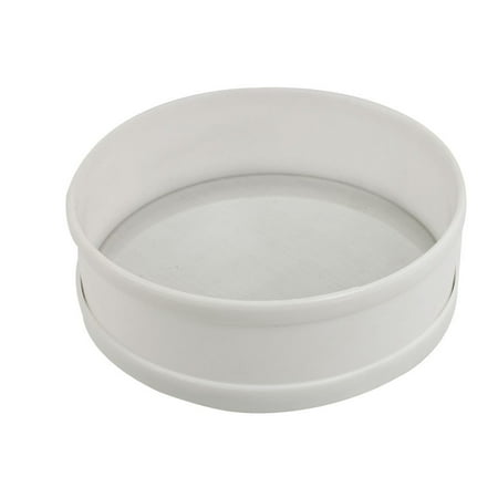

SODIAL(R) Home Kitchen Flour Tool White Round 0.5mm Dia Fine Mesh Sieve Strainer