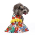 thumbnail image 3 of Coloody 2023 Spring And Summer Dresses For Pets, Dog Floral Sleeveless Dress, 3 of 6