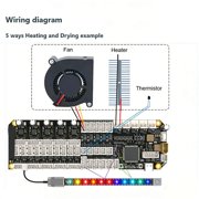 Motherboard 3D Printing Controller ERCF QuattroBox Board USB Communication