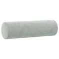 thumbnail image 3 of vidaXL 2 Piece Sofa Set with Pillows Light Grey Velvet, 3 of 5