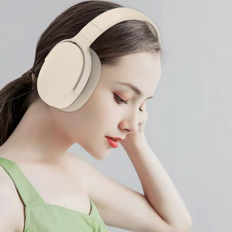 2023 Wireless Bluetooth Headset, 5.0 Sport Noise Reduction Headsets, Stereo  Sound, for Phone PC Gaming Earpiece on Head