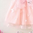 thumbnail image 6 of Larisalt Toddler Baby Girl Summer Clothes Sleeveless A-line Ruffle Layered Lace Tutu Princess Dresses, 6 of 6