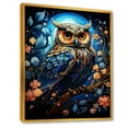 thumbnail image 2 of Designart "Enchanted Owl'S Fantasia I" Animals Owl Floater Framed Wall Decor, 2 of 5
