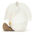 thumbnail image 2 of Jellycat Amuseables Boiled Egg Bride Stuffed Toy, 5.5 inches - Food Plush - Fun Wedding & Engagement Gift, 2 of 5