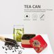 thumbnail image 3 of 3Pcs Candy Tea Storage Cans Tea Leaf Storage Jars Black Tea Sealed Jar with Lid Random Color, 3 of 3