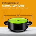 thumbnail image 3 of Bruntmor | 19Oz Ceramic Soup Bowls With Handles - Oven Safe Bowls For French | 1, 3 of 7