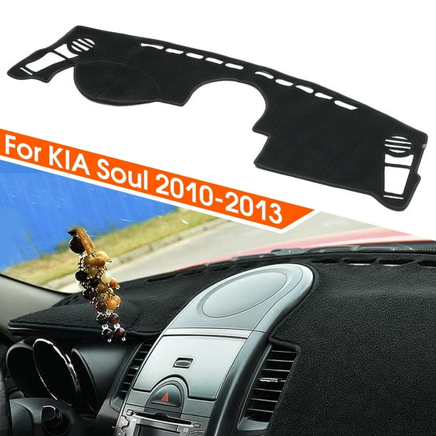 Black Dashmat Car Interior Dashboard Cover dashmat Dustproof Sunscreen