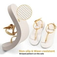 thumbnail image 3 of Liwarace Low-Wedge Women Orthopedic Sandals Ladies Outdoor Sand Flat Shoes Flip Flops, 3 of 18