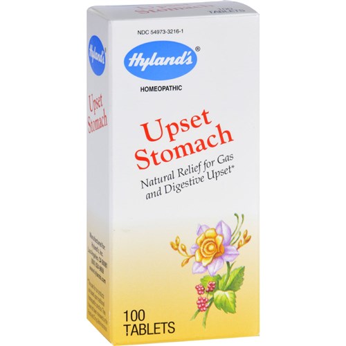 Hylands Homeopathic Upset Stomach 100 Tablets Homeopathic Digestive