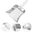 thumbnail image 1 of KONTONTY 2Pcs Practical Dustpan Dust Pan Stainless Steel Ergonomic Handle Home Cleaning Daily Use, 1 of 8
