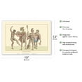 thumbnail image 2 of Native Hawaiian Warriors - Pacific Islanders - Vintage Hawaiian Cultural Images c.1811 - Master Art Print (Unframed) 13in x 19in, 2 of 4