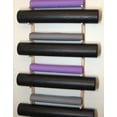thumbnail image 4 of Foam Roller & Yoga Mat Storage Rack. Holds 4, 8, 12 etc. Modular (Sold by The Pairs and no. of Pairs You get Determines no. of mats/Rollers You Hold). Easy Wall Mount. Hardware Included. Black., 4 of 6