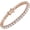 Rose Gold, variant on Moissanite Tennis Bracelet for Women and Men, 925 Sterling Silver White Gold Plated, Lab Created Diamond Bracelet
