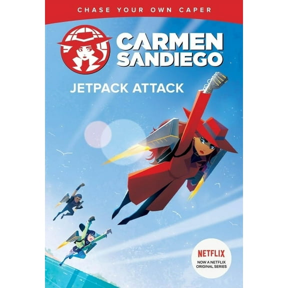 Carmen Sandiego Chase-Your-Own Capers: Jetpack Attack (Paperback)