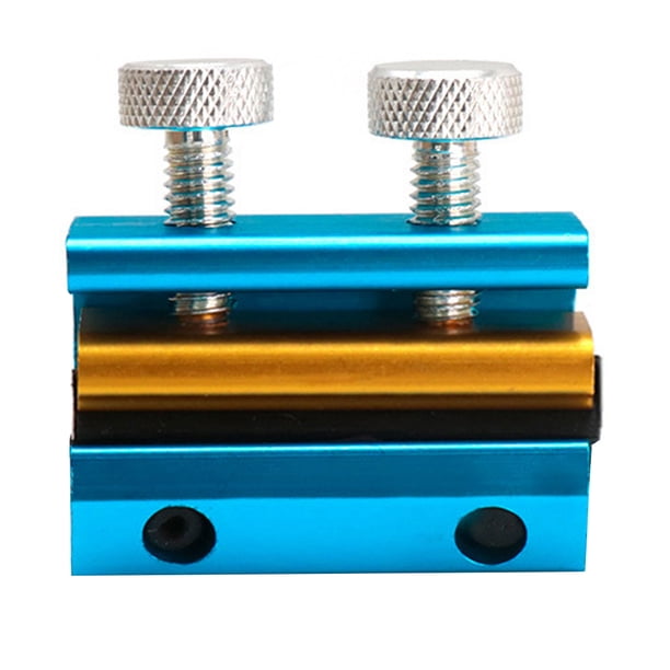 Engrasador de cable doble universal para motocicleta, accesorio para motocicleta (azul cielo)