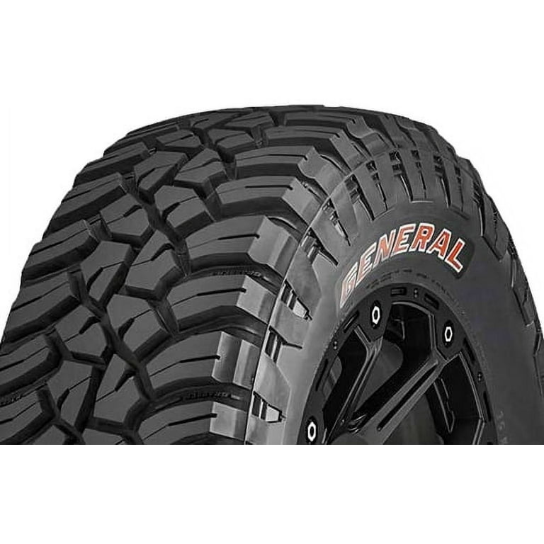 4 General Grabber X3 Red Letter 33x10.5x15 114Q Off-Road Mud Tires