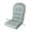 Gray, variant on YYAo Chair Seating Pad, Seat Cushion, Kitchen Chair Pads, Patio Adirondack Chair Cushion with Fixing Straps and Seat Pad-Gray
