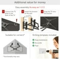 thumbnail image 4 of Barkan 13 inch to 90 inch Full Motion TV Wall Mount - Black, 4 of 13