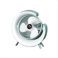thumbnail image 1 of Ventilador de Escritorio Multicolor LED, Luz Ambiental, Carga USB, Ajuste de Gran Volumen de Aire, Pequeño Ventilador Eléctrico Silencioso B, 1 of 5