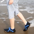 thumbnail image 5 of JAJAHO Barefoot Water Shoes For Kids Breathable Quick Dry Hook And Loop Hiking Swim Beach Pool Sport Shoes For Boys Girls 4-14Y, 5 of 8