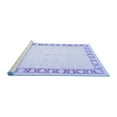 thumbnail image 2 of Ahgly Company Machine Washable Indoor Rectangle Oriental Blue Traditional Area Rugs, 7' x 10', 2 of 4