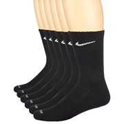 Nike Dri-Fit Cushion Crew Socks - Large - 6 Pair Pack One Size