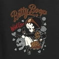 thumbnail image 5 of Wild Bobby Biker Betty Boop Wild One MC Motorcycle Betty Boop Women’s Standard V-Neck Tee, Black, Small, 5 of 5