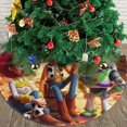 thumbnail image 3 of Falda para árbol de Navidad de Toy Story, suave y divertida, decoración navideña navideña de granja de 30", 3 of 4