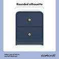 thumbnail image 3 of Storkcraft Santos 2-Drawer Nightstand, 3 of 12
