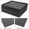 thumbnail image 2 of OULII 1Set Dark Grey Felt Puzzle Sorting Tray with Stackable Design for Easy Puzzle Sorting, 2 of 5