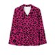thumbnail image 4 of Puntoco Conjuntos de pijama cómodos para mujer Conjunto de pijama estampado con bolsillo para uso diario en casa para mujer, 4 of 4