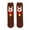 E, variant on ANINEO Kids Christmas Socks Boys Girls Toddler Baby Adult Family Cotton Xmas Socks