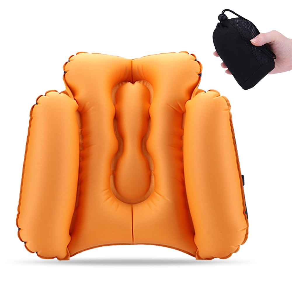inflatable lumbar support cushion