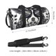 thumbnail image 2 of Balery Artistic Black White Peacocks Bolsa de Gimnasio para Mujeres y Hombres, Bolsa de Viaje Impermeable, Bolsa de Fin de Semana con Compartimento para Zapatos y Bolsillo Húmedo, 2 of 6