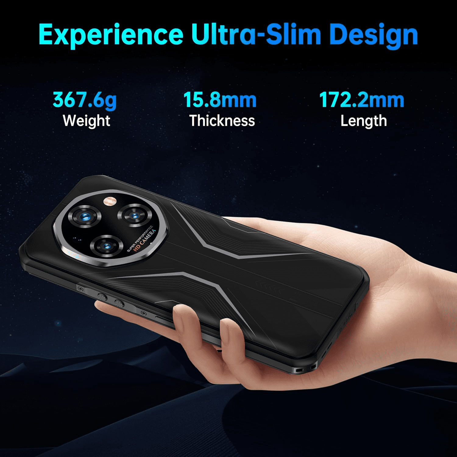 OUKITEL WP55 5G Rugged Smartphone - 36GB+256GB/2TB Android 15 Rugged Phone, 11000mAh Battery,6.6" FHD+ 120hz Dimensity 7025,108MP+32MP IP68/IP69K Waterproof Cell Phone 5G Dual SIM NFC/OTG/T-Mobile