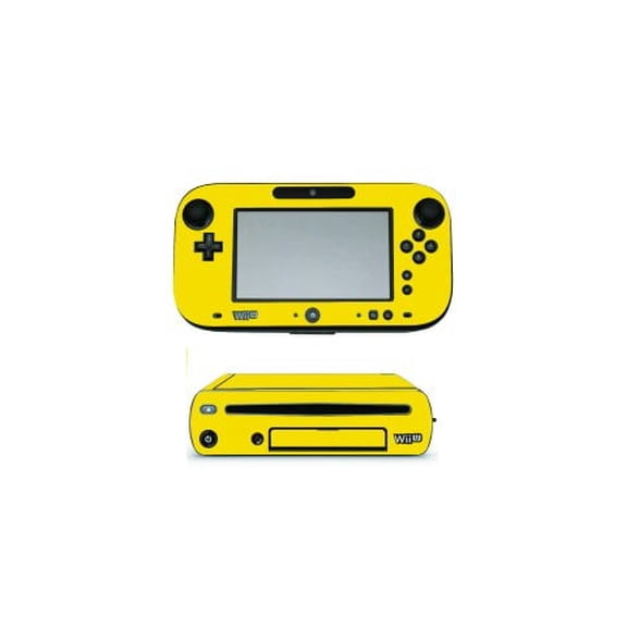 Nintendo Wii U YELLOW Console Skin