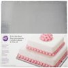 Decorative Square 16 inch Silver Cake Bases from Wilton