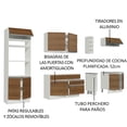 thumbnail image 5 of Cocina Integral Completa Modular Madesa Vicenza 290cm Bm 1, 5 of 5