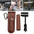 thumbnail image 3 of Taladro de madera Broca Llave Supervivencia Camping Carpintería Mochilero al aire libre Bolso de piel sintética marrón Zulema Llave de barrena, 3 of 8
