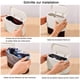 thumbnail image 3 of Bote de basura de mesa con tapa, mini bote de basura, bote de basura de mesa, contenedor de cosméticos para baño, bote de basura de mesa para cocina, baño, oficina, escritorio, inodoro, automóvil,, 3 of 5