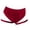 Red, variant on yunLCZ Women Seamless Hipster Underwear Women's Solid Color Pleated Hot Pants High Waist Fun Buttock Lifting Sweatpants Wasit Hipster Brief Panties for Ladies