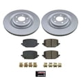 thumbnail image 2 of PowerStop Rear Geomet Coated Brake Rotor and Pad Kit Fits: FORD LINCOLN Select Models CRK8682, 2 of 4
