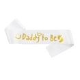 thumbnail image 1 of Bearachild Faja de satén suave para usar para fiesta de bodas Diviértete Sé faja de satén Novia para ser equipo Fácil de limpiar Kits de decoración para fiestas Oro blanco, tipo 8 30 pulgadas, 1 of 6