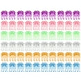 thumbnail image 1 of 60pcs Jardinage Orchidée Clips en Plastique en Forme de Rose Plantes Vigne Support Clip, 1 of 7