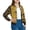Gold, variant on Toddler Sequins Jacket Zipper Long Sleeve Glitter Solid Boys Girls Spring Fall Casual Comfortable Outerwear Play School Everyday Wear Lightweight